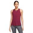 Nike Dri-FIT One Luxe Singlet Dames Rood