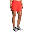 Brooks Chaser 5 Inch Short Dames Rood