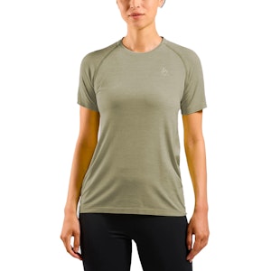 Odlo Essential Seamless Crew Neck T-shirt Dames Odlo Essential Seamless Crew Neck T-shirt Dames