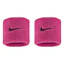 Nike Swoosh Classic Wristbands 2-Pack Unisex Roze