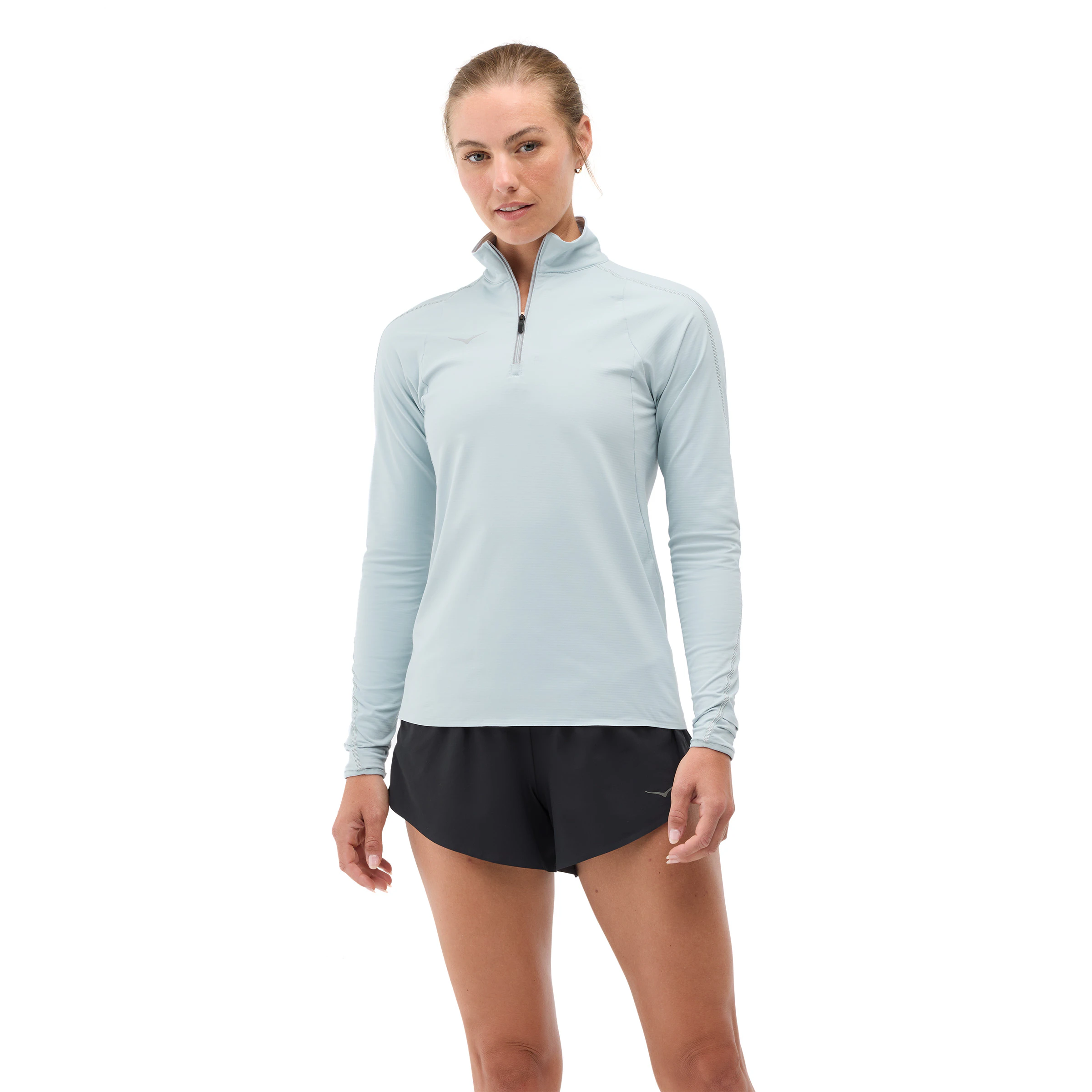 HOKA Glidetech Quarter Zip Shirt Dames