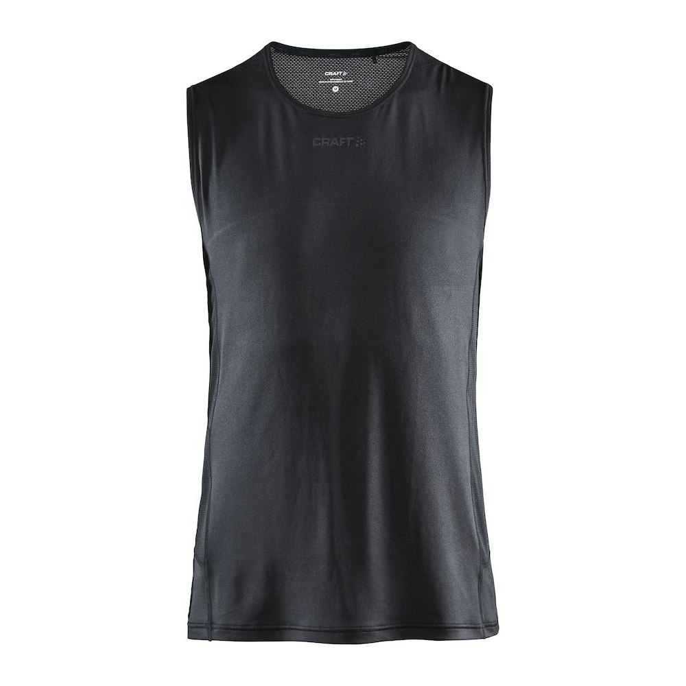 Craft Hardloopsinglets zwart