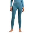 Odlo Performance Warm Eco Bottom Long Tight Dames Blauw