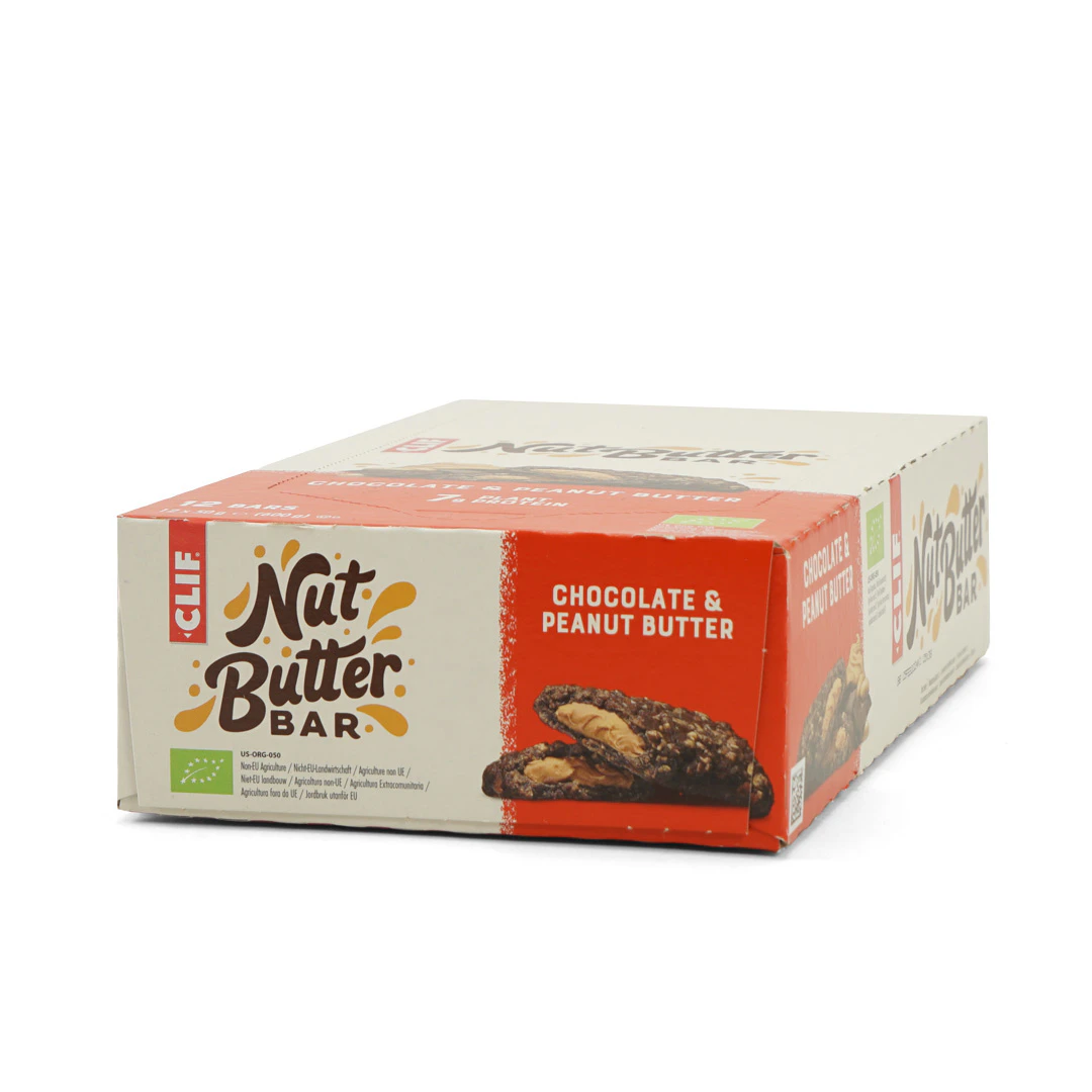 Clif Nut Butter Bar Chocolate Peanut Box