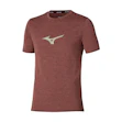 Mizuno Core Runbird T-shirt Heren Bruin