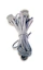 Ultimate Performance Elastic Laces Reflective Grijs
