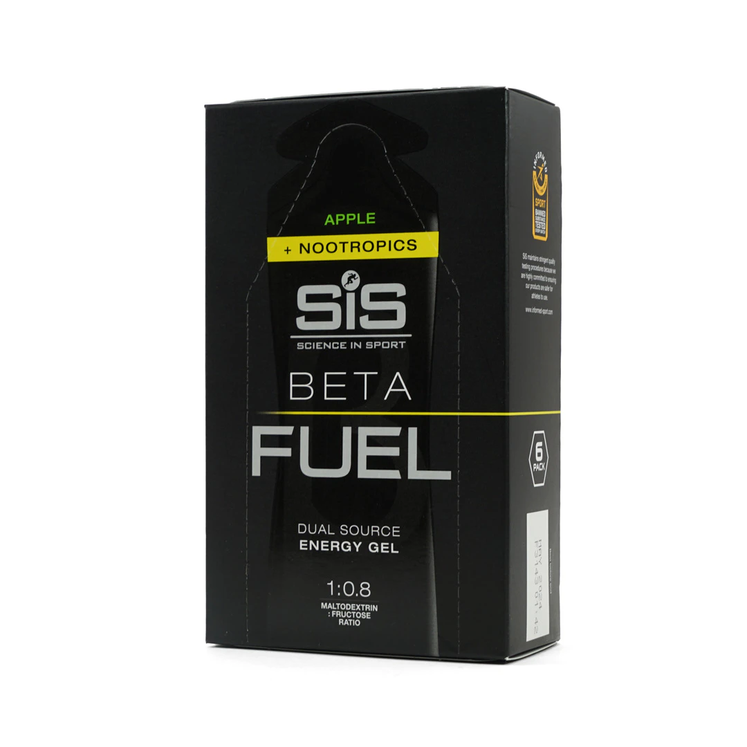 SIS 6-Pack Beta Fuel + Nootropics Gel Apple 60ml