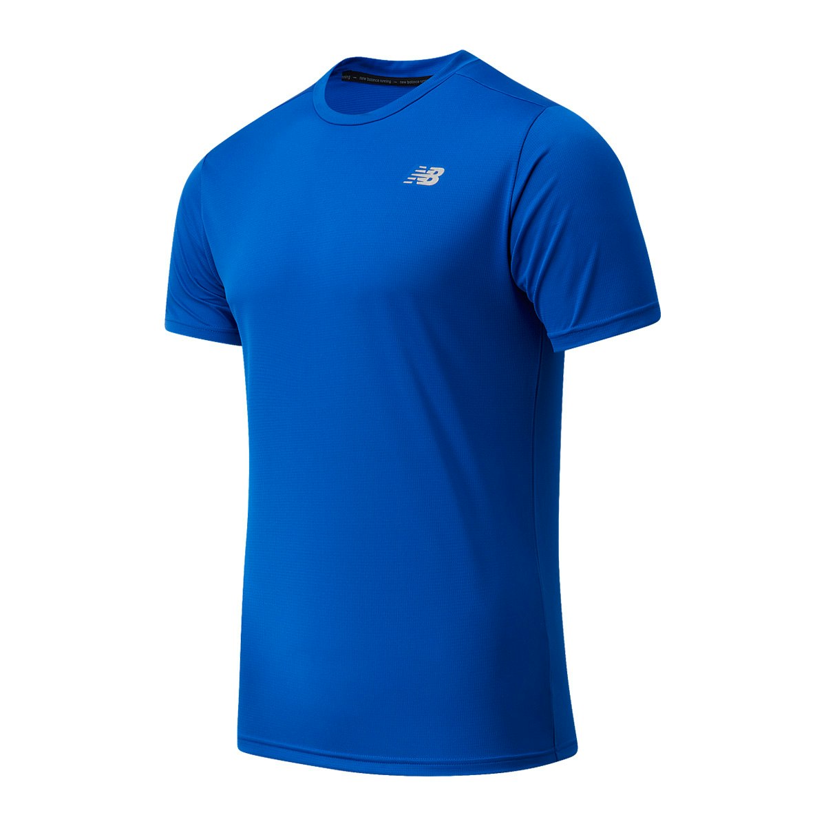 New Balance Hardloopshirts blauw