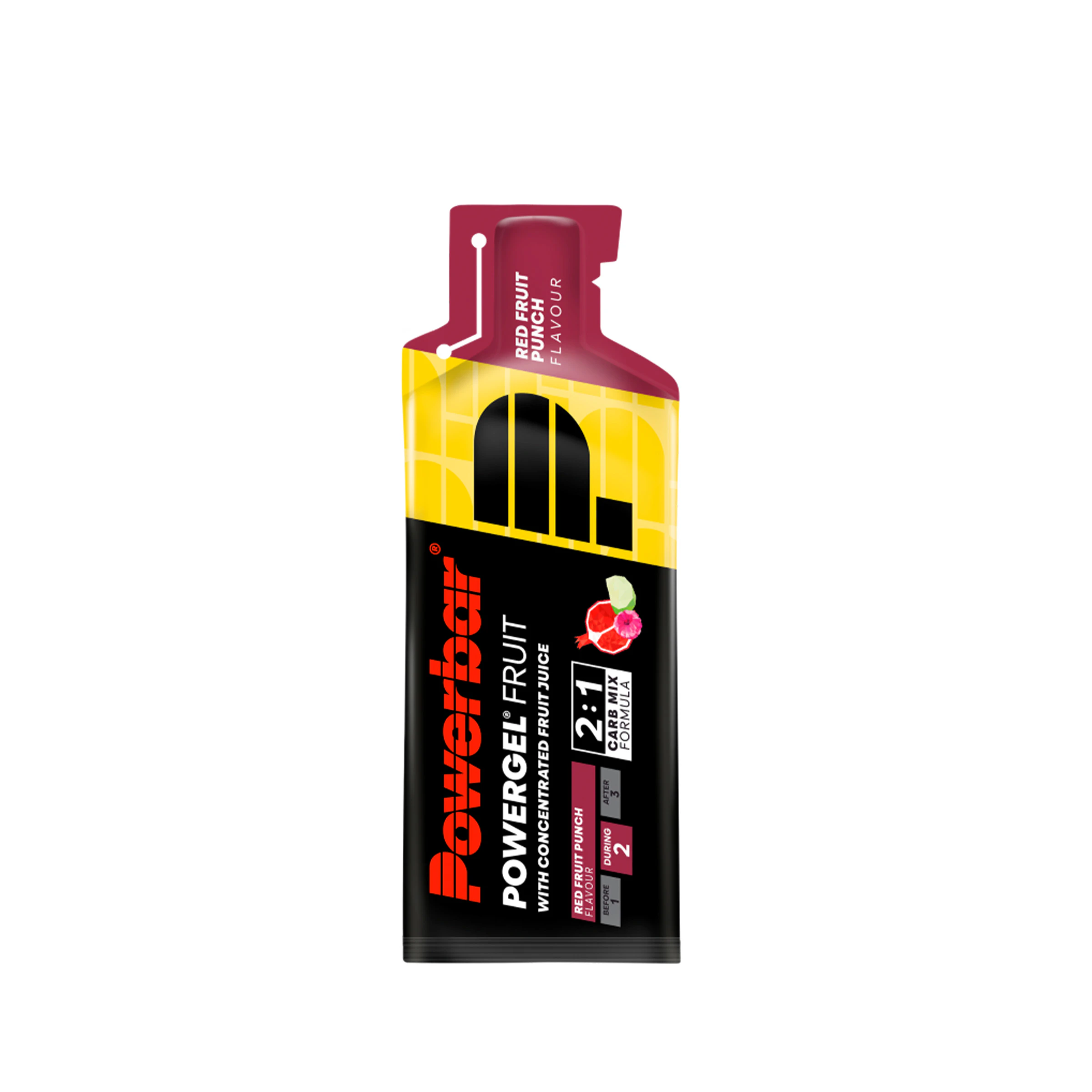 Powerbar Powergel Red Fruit Punch 41g hardloopschoen