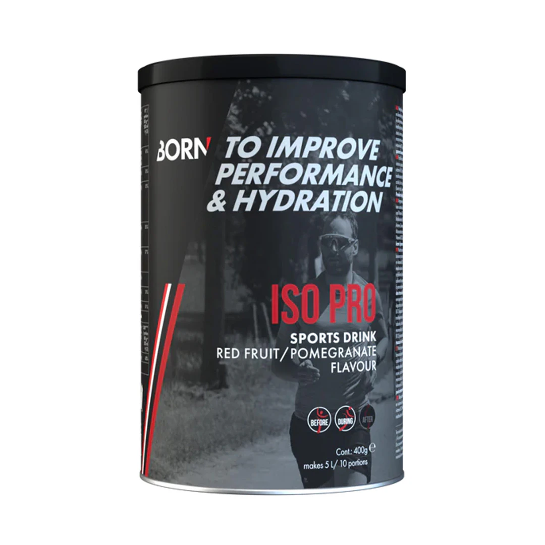 Born Iso Pro Sports Drink Red Fruit/Pomegranate 400 gr