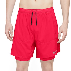 Nike Stride Dri-FIT 5 Inch 2-in-1 Shorts Heren Nike Stride Dri-FIT 5 Inch 2-in-1 Shorts Heren