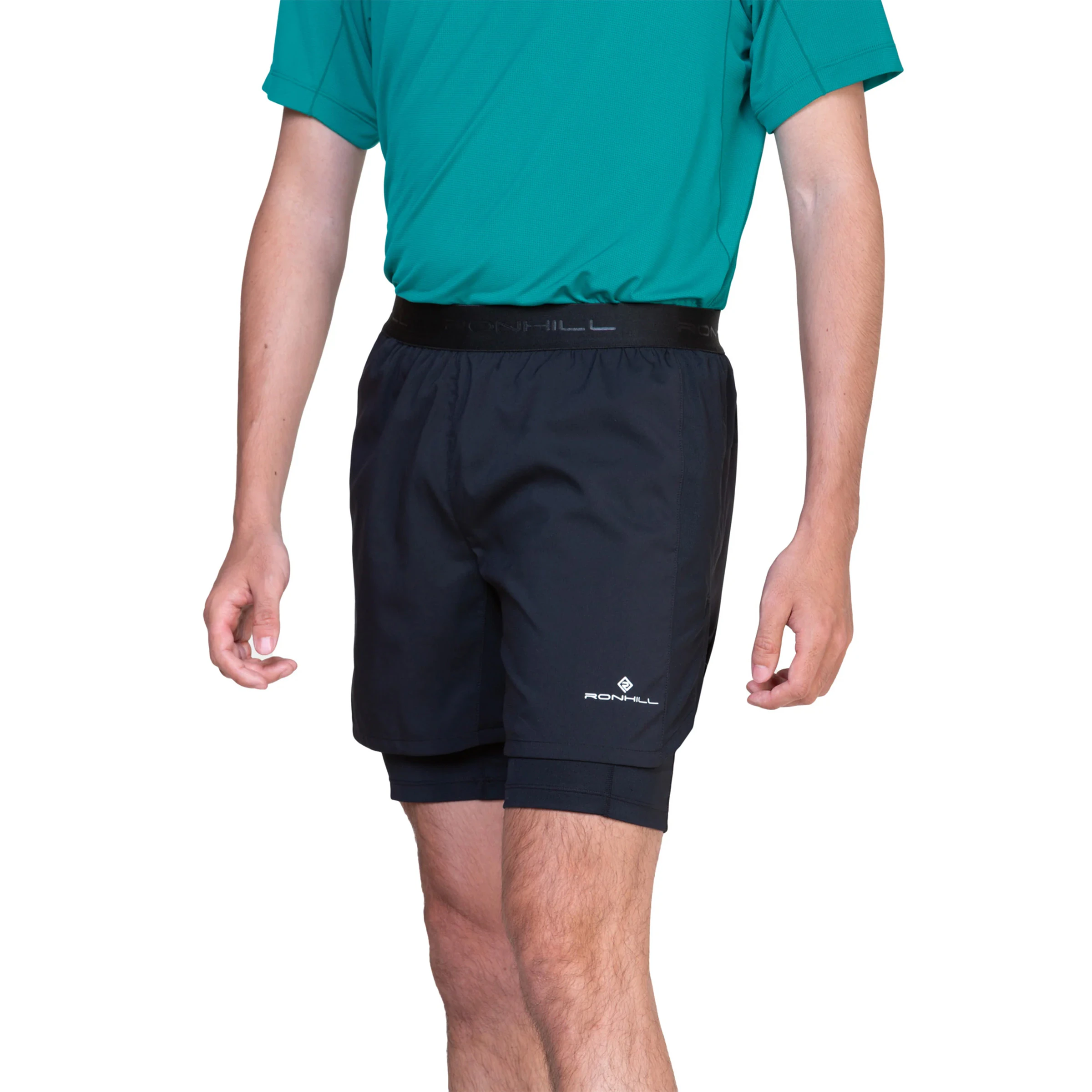 Ronhill Tech 5 Inch Twin Short Heren