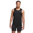 Nike Dri-FIT Miler Singlet Heren Zwart