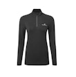 Ronhill Core Thermal 1/2 Zip Shirt Dames Blauw