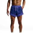 Nike Stride Novelty Dri-FIT 5 Inch Brief-Lined Shorts Heren Blauw