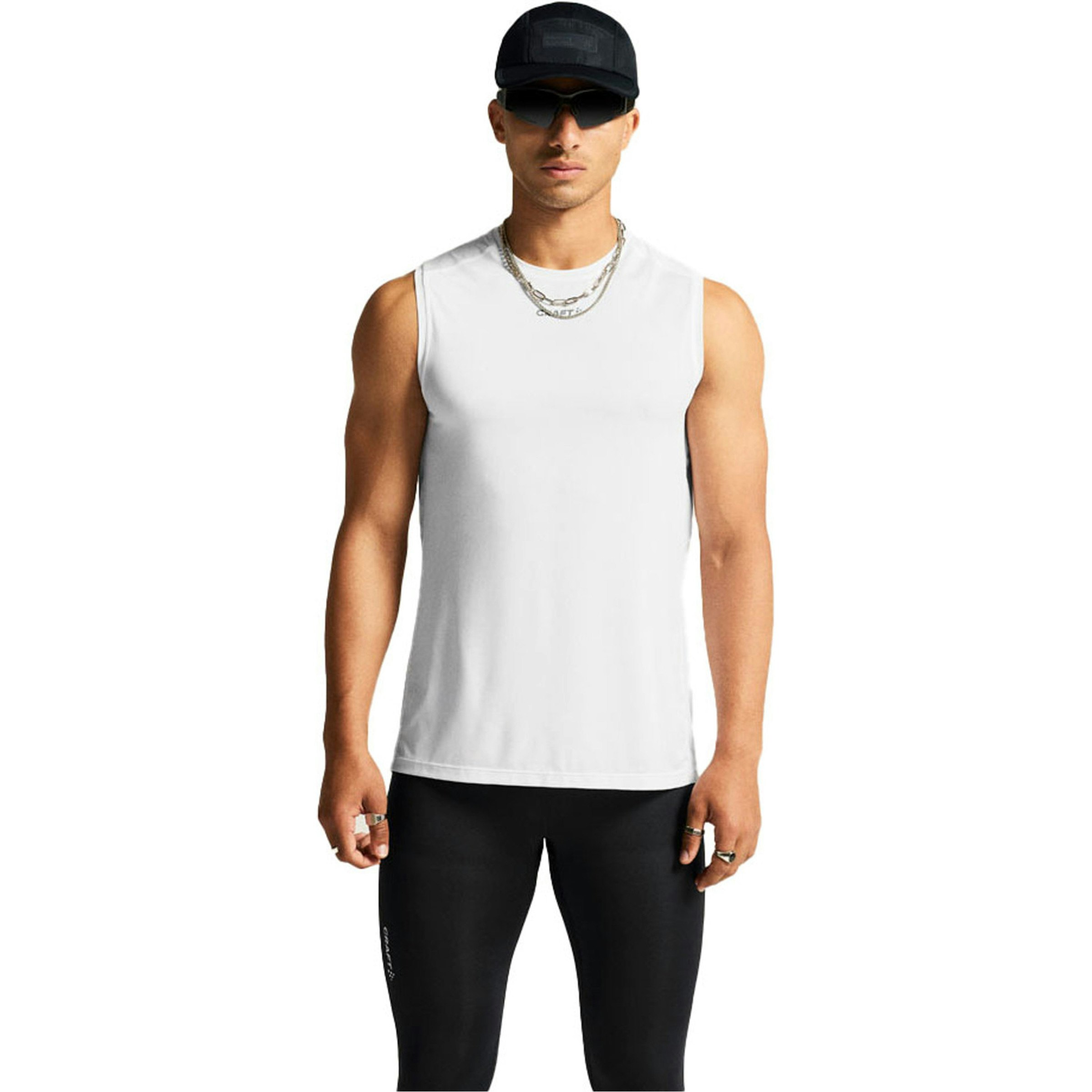 Craft Hardloopsinglets wit