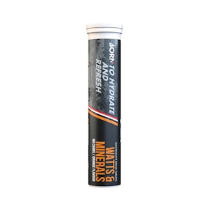 Born Watts & Minerals Recovery Tablet Orange Box Born Watts & Minerals Recovery Tablet Orange Box