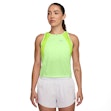 Nike Run Novelty Dri-FIT Singlet Dames Limegroen