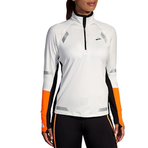 Brooks Run Visible 1/2 Zip Shirt 2.0 Dames Brooks Run Visible 1/2 Zip Shirt 2.0 Dames