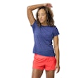 Brooks Luxe T-shirt Dames Blauw
