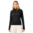 Brooks Momentum Thermal 1/4 Zip Shirt Dames Zwart