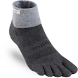 Injinji Trail Midweight Mini-Crew/Coolmax Socks Unisex Grijs