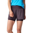 Brooks High Point 3 Inch 2-in-1 Shorts 2.0 Dames Grijs