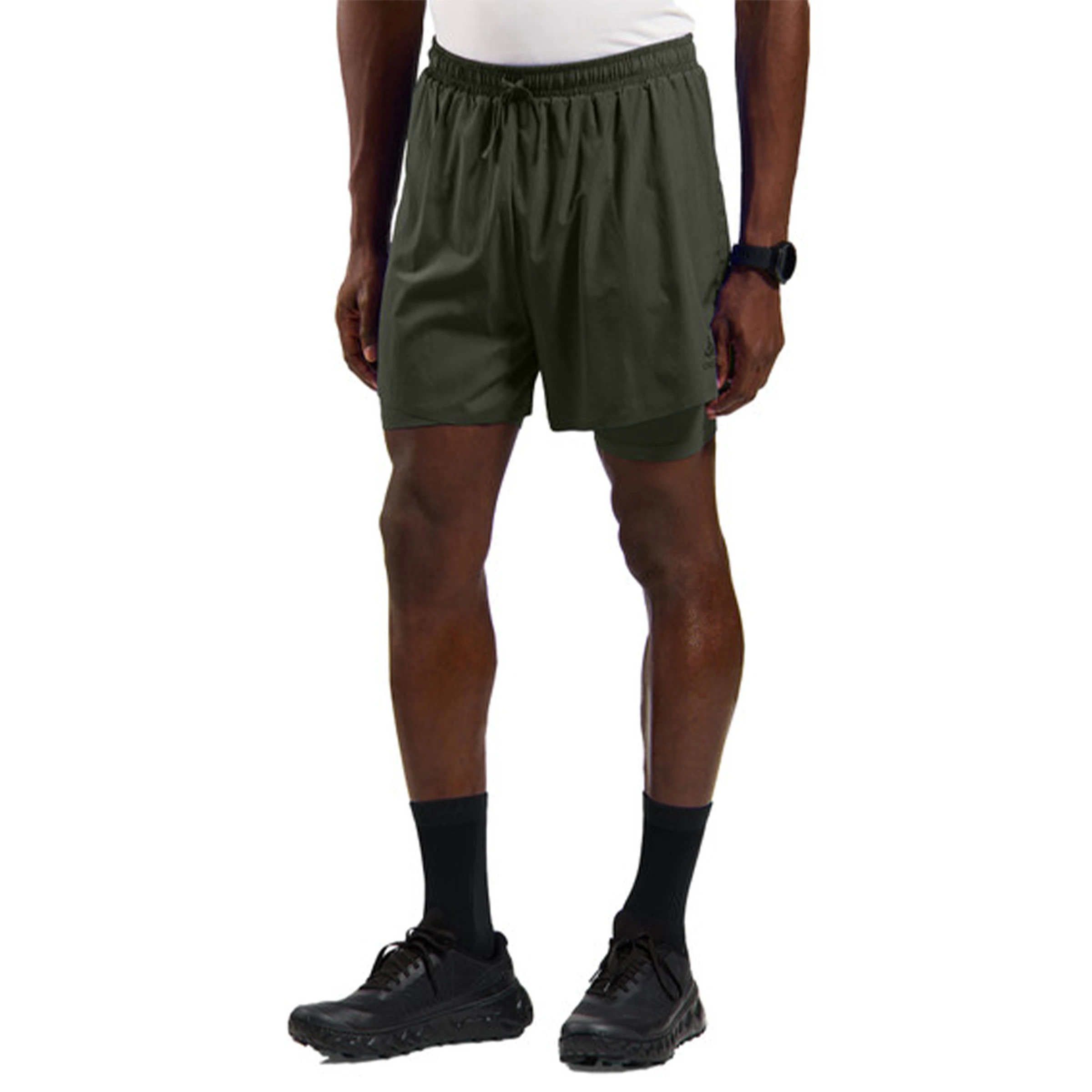 Odlo Zeroweight 5 Inch 2-in-1 Shorts Heren hardloopschoen
