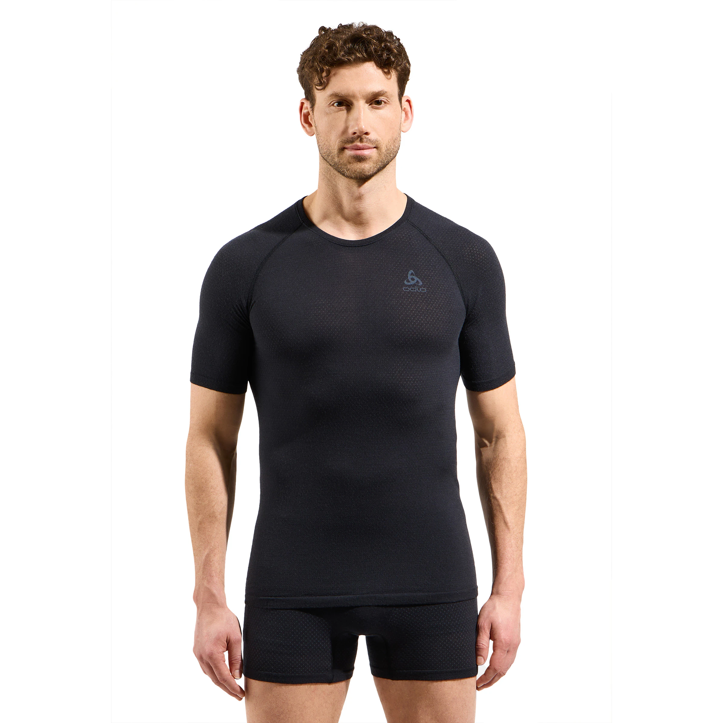 Odlo Merino PW 140 Seamless Baselayer Crew Neck T-shirt Heren hardloopschoen