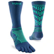 Injinji Ultra Run Crew Socks Dames Blauw