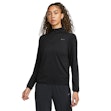 Nike Dri-FIT Swift Element UV Half Zip Shirt Dames Zwart