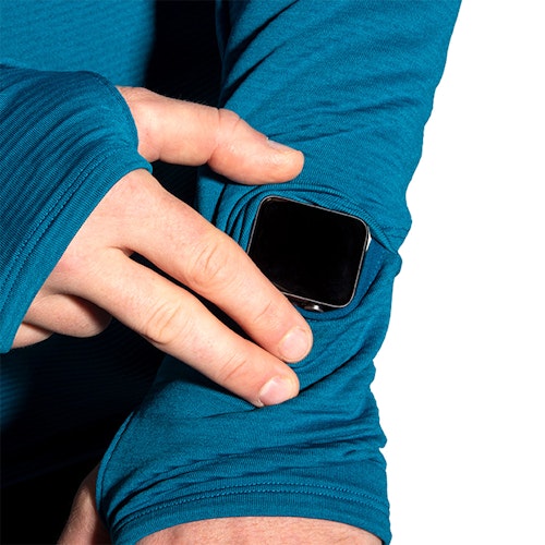 Brooks notch top thermal hoodie