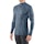 FALKE Wool Tech Zip Shirt Heren Blauw