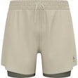 Odlo Zeroweight 5 Inch 2-in-1 Shorts Heren Grijs
