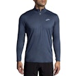 Brooks Dash Half Zip Shirt 2.0 Heren Blauw
