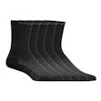 Craft Core Dry High Socks 5-Pack Zwart