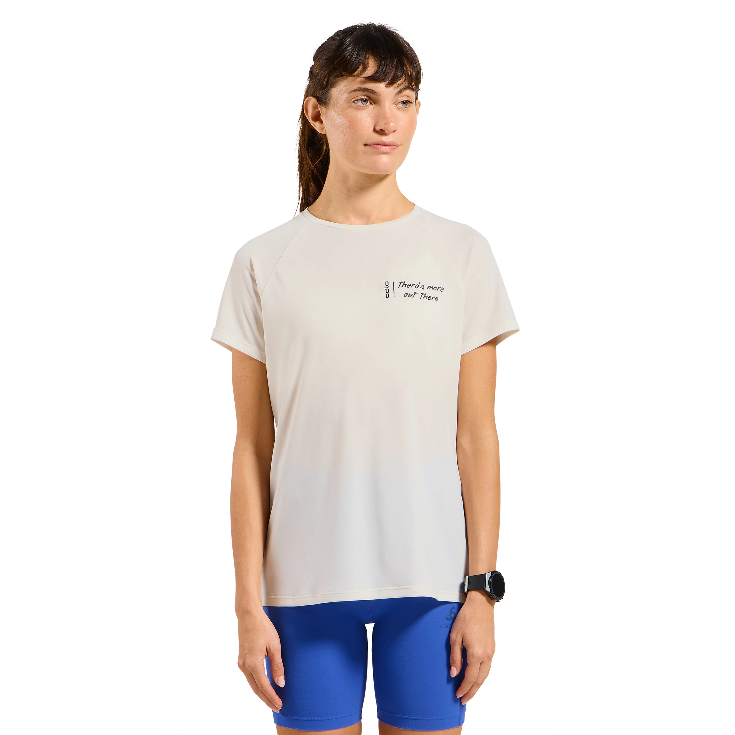 Odlo Essential Print Crew Neck T-shirt Dames