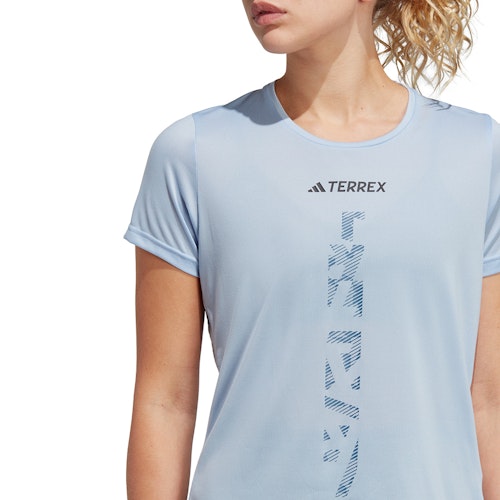Adidas shirt top dames blauw
