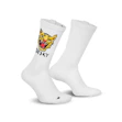 SAYSKY Combat High Socks Unisex Wit
