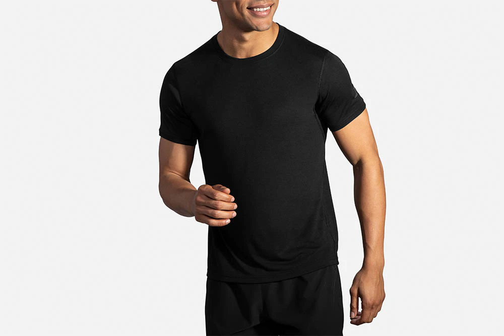 Brooks Distance T-shirt Heren hardloopkleding