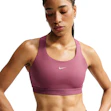 Nike Swift Dri-FIT High-Support Sports Bra Dames Rood
