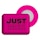 BibBits Race Number Magnets - Just Run Roze