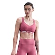 Nike Indy High Support Padded Convertible Sports Bra Dames Roze