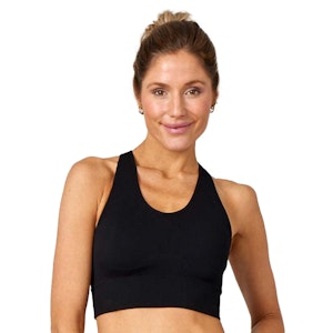 PureLime Seamless Rib Bra Top Dames PureLime Seamless Rib Bra Top Dames