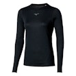 Mizuno Tech Thermal Charge Shirt Dames Zwart