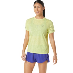 ASICS MetaRun Pattern T-shirt Dames ASICS MetaRun Pattern T-shirt Dames