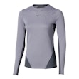 Mizuno Tech Thermal Charge Shirt Dames Grijs