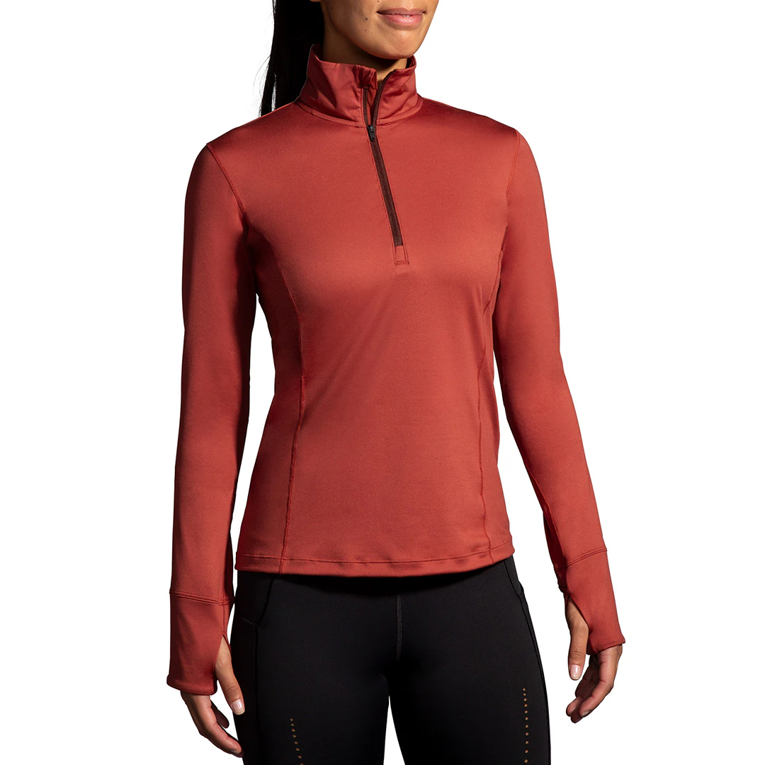 Brooks Dash 1/2 Zip Shirt Dames hardloopkleding