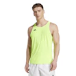 adidas Adizero Essentials Singlet Heren Fluorgeel
