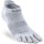 Injinji Run Lightweight No-Show/Coolmax Socks Unisex Grijs